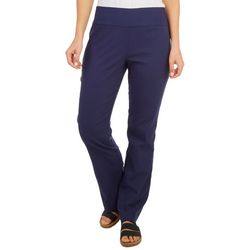 Cooper & Ella Womens 31 in. Bootcut Solid Stretch Pants