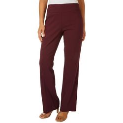 Cooper & Ella Womens 31 in. Bootcut Solid Stretch Pants