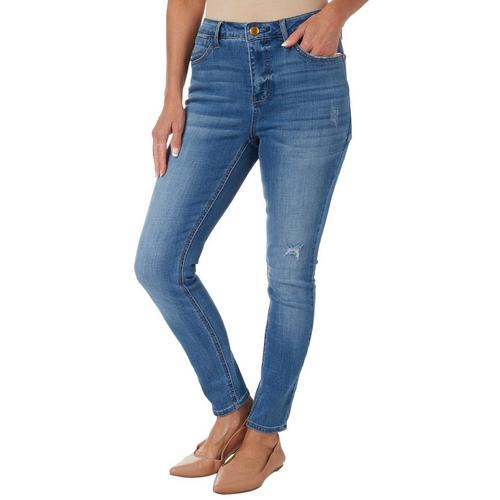 Seven 7 Womens Bombshell High Rise Skinny Jeans