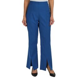 Togs & Thread Womens 30 in. Solid Split Front Pants