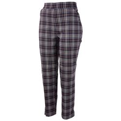Counterparts Womens 27 in. Plaid Pull On Pocket Pants