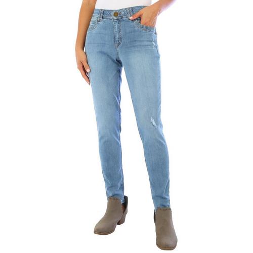 Democracy Womens Ab-Tech Deconstructed Jeans