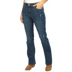 Womens Deconstructed Jeans