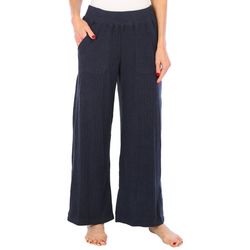 Democracy Womens Solid Hi-Rise Mitred Waistband Pant