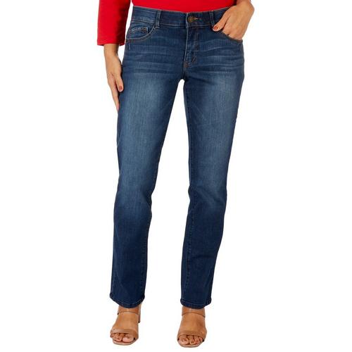 Democracy Womens 31 in. Whiskered Ab-tec Jeans