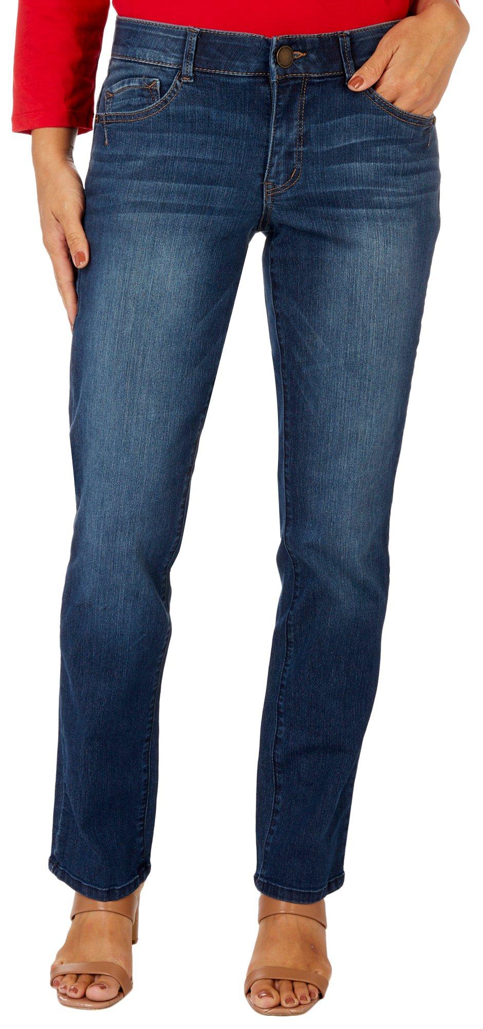 Womens 31 in. Whiskered Ab-tec Jeans