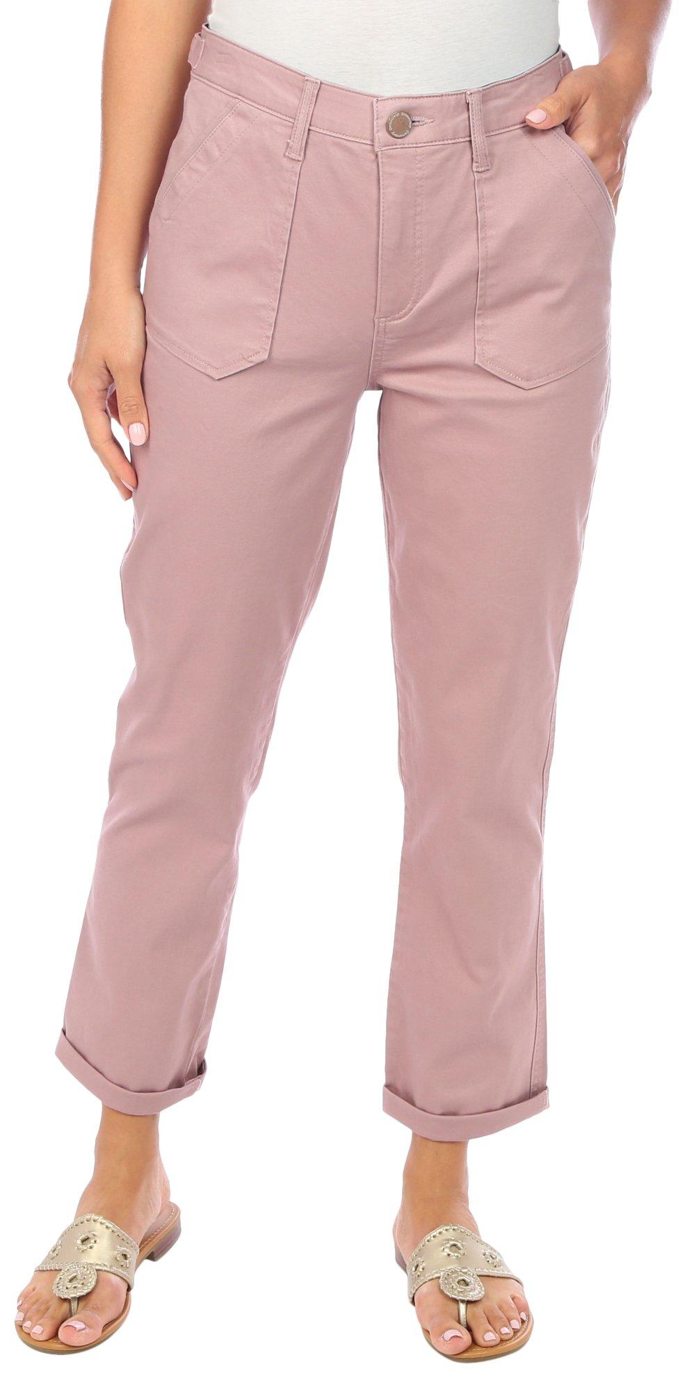 Womens Solid 27 in. Ab-Tech Utility Pants
