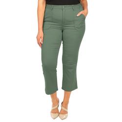 Womens 27 in. Cropped Flare Ab-technology Pants