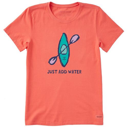 Life Is Good Womens Just Add Water Tee