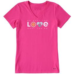 Womens Do What You Love Short Sleeve Tee