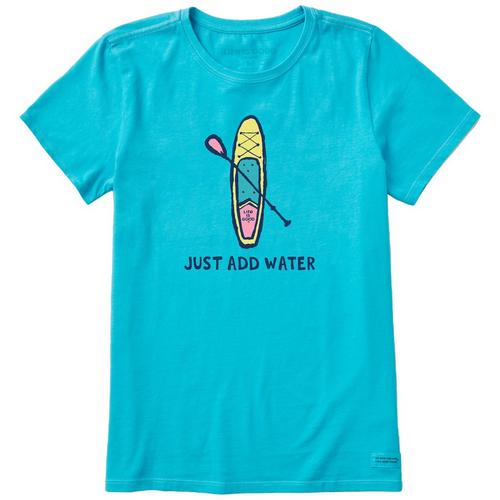 Life Is Good Womens Just Add Water T-Shirt