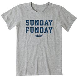 Life Is Good Womens Sunday Funday T-Shirt
