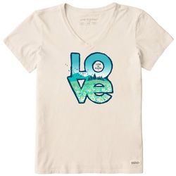Life Is Good Womens Lovescape T-shirt