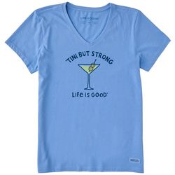Life Is Good Womens Tini But Strong T-Shirt