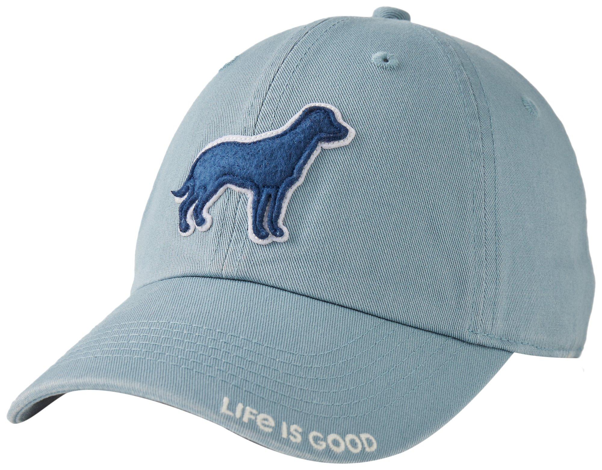 Life Is Good Womens Dog Felt Logo Cap