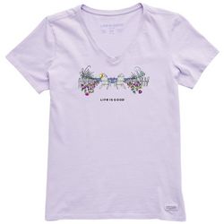 Life Is Good Womens Beach Path For Two T-Shirt