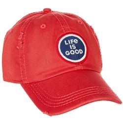 Life Is Good Mens Coin Logo Sunwashed Chill Cap