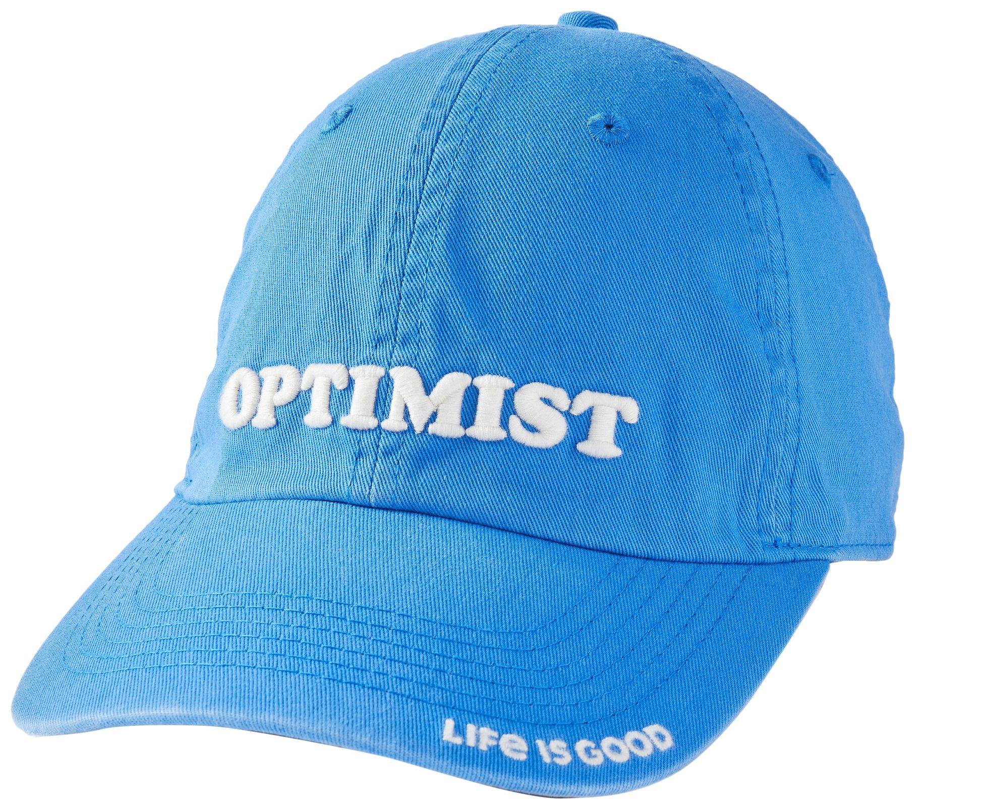 Life Is Good Womens Optimist Embroidered Cap