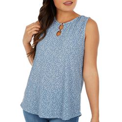 Cure Apparel Womens Coconut Button Tank Top