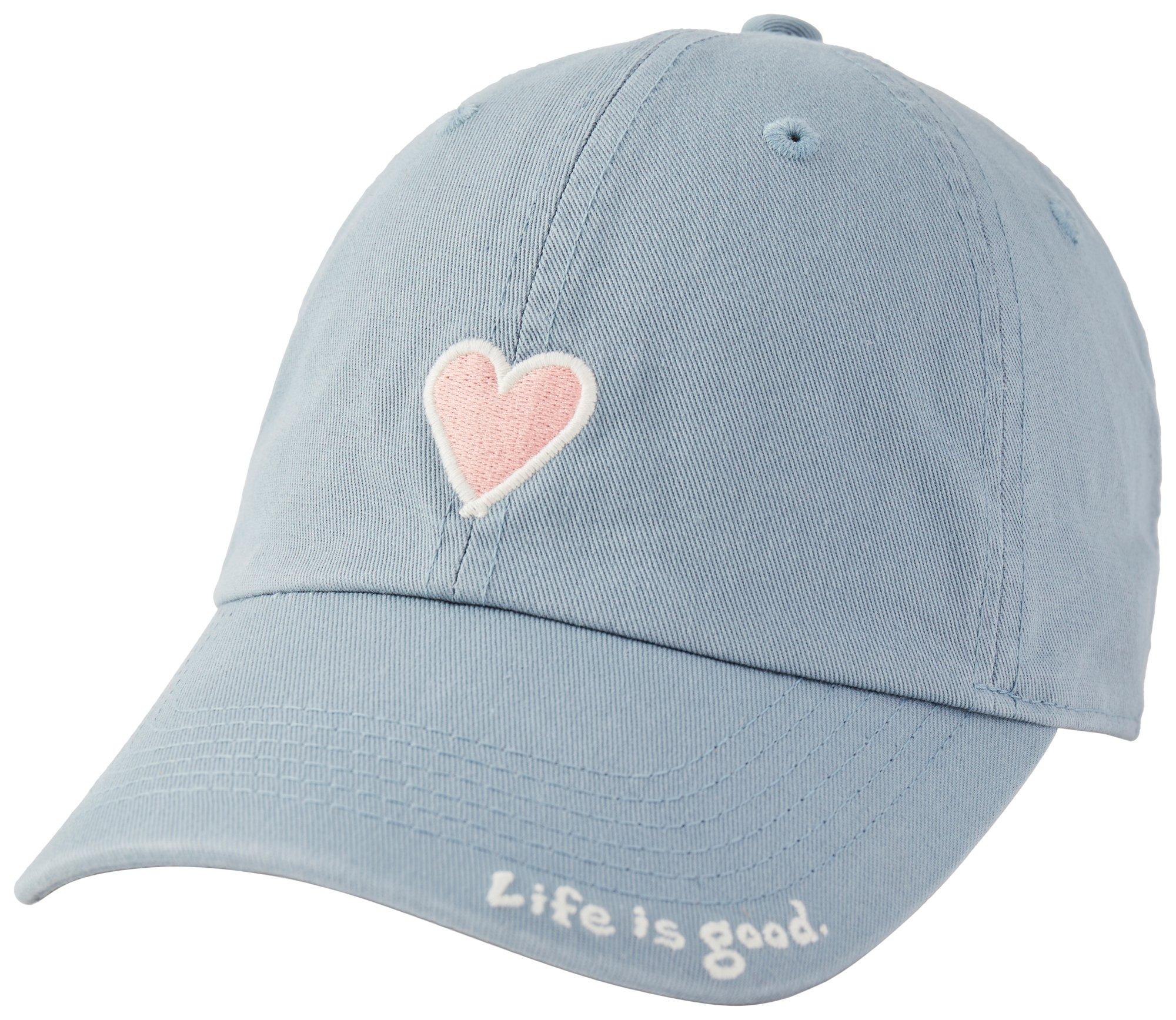 Life Is Good Womens Heart Logo Cap