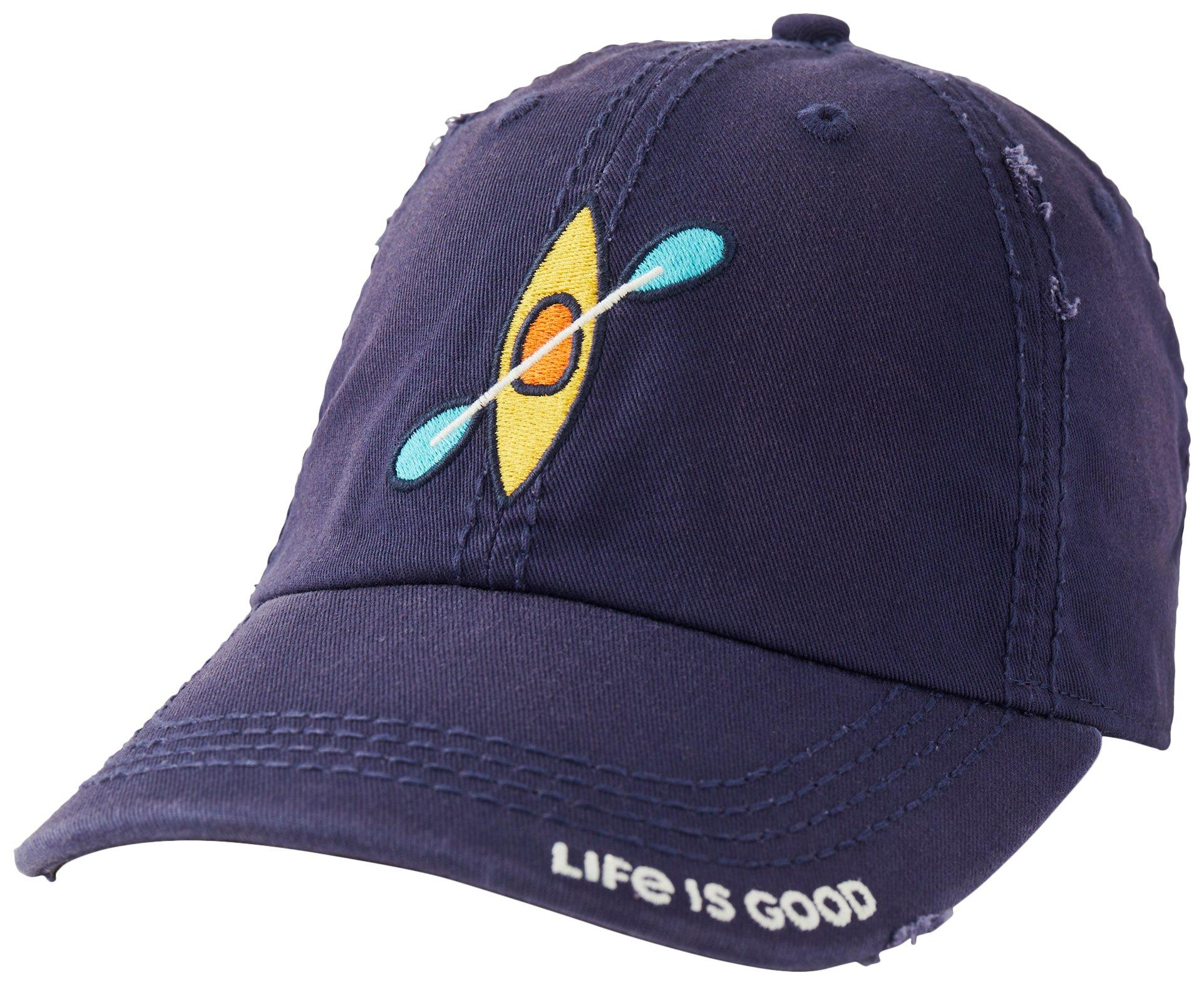Life Is Good Womens Kayak Logo Cap