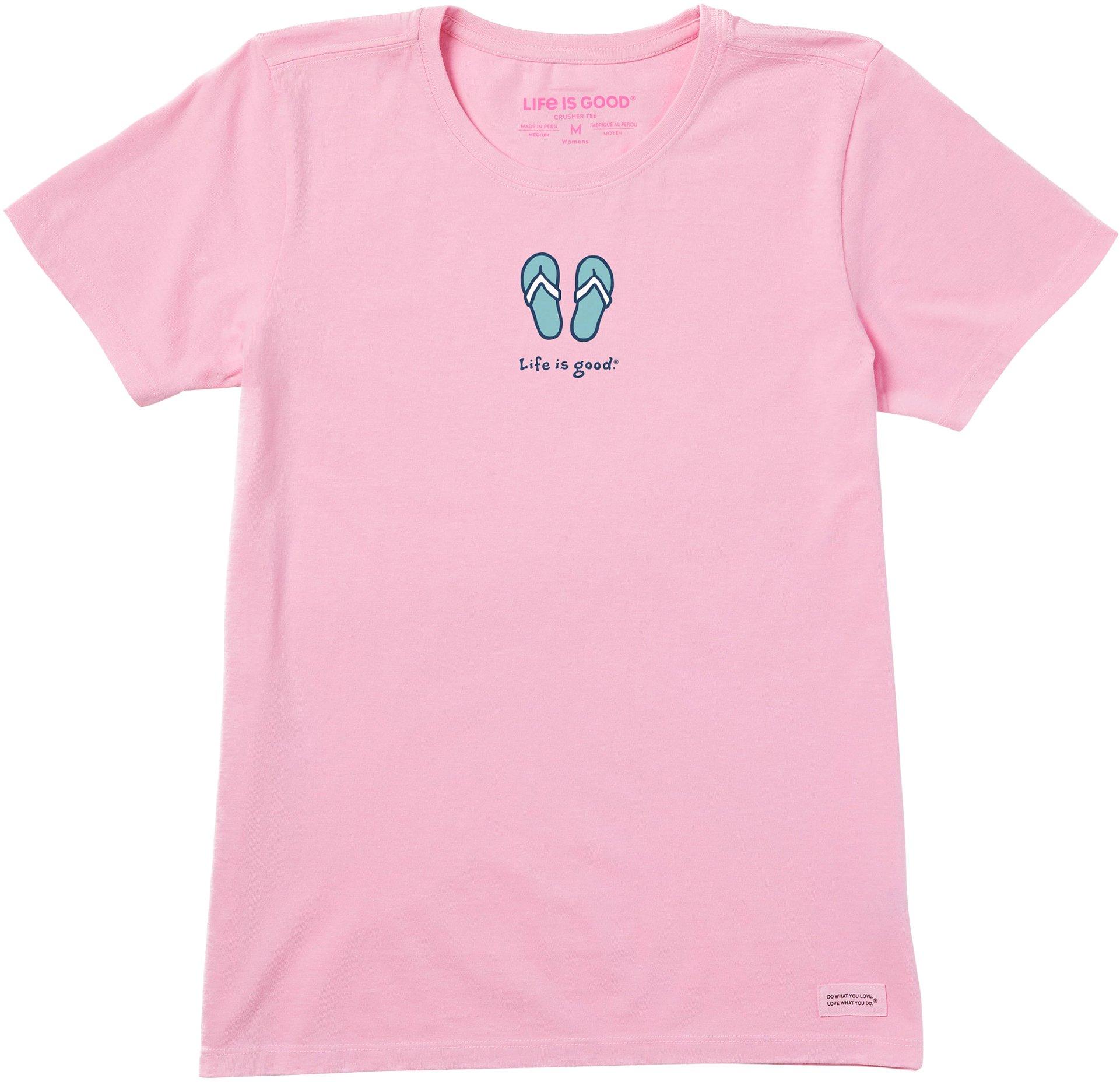 Womens Flip Flops Graphic T-Shirt