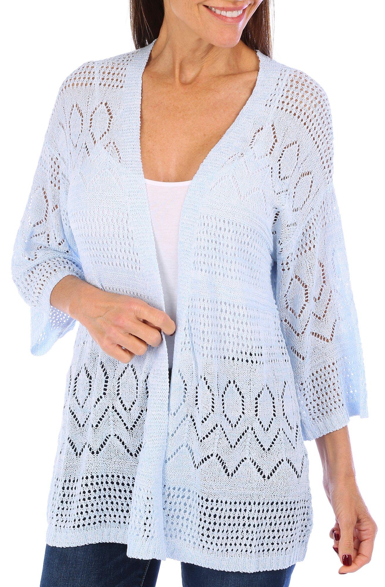 https://images.beallsflorida.com/i/beallsflorida/616-0312-5770-40-yyy/*Womens-Pointelle-3/4-Sleeve-Sweater-Cardigan*?$product$&fmt=auto&qlt=default