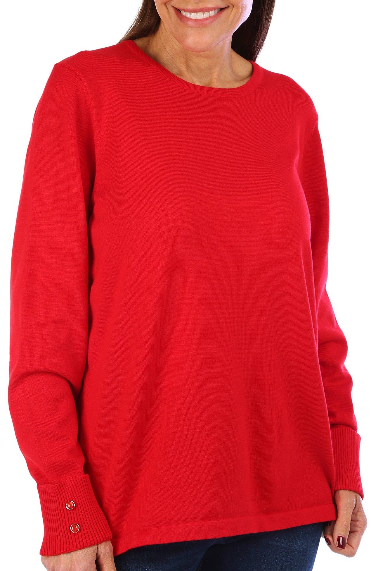 Tint & Shadow Womens Long Sleeve Sweater
