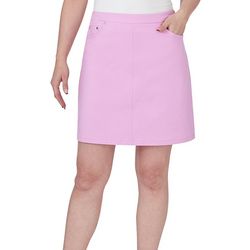 Hearts of Palm Womens Solid Color Skort