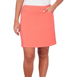 Hearts of Palm Womens Solid Skort