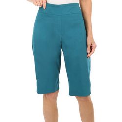 Hearts of Palm Womens Solid Skimmer Shorts