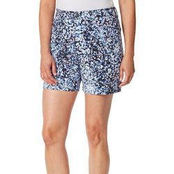 Gloria Vanderbilt Womens Floral Missy Shorts