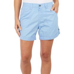 DASH Women's Michelle 5 in. Solid Roll Tab Shorts