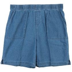 Womens 7 in. Bermuda Pull On Shorts