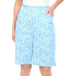 Women 11in. Leaf Grommet With Tab Shorts