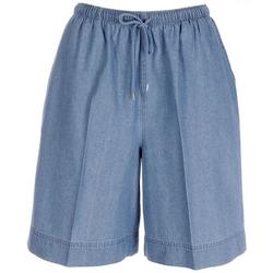 Womens The Everyday Denim Pull On Shorts
