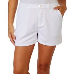 Stella Parker Womens 5 in. Solid Knit Short