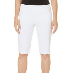 Coral Bay Womens 16'' Mid-Rise Knee Capris