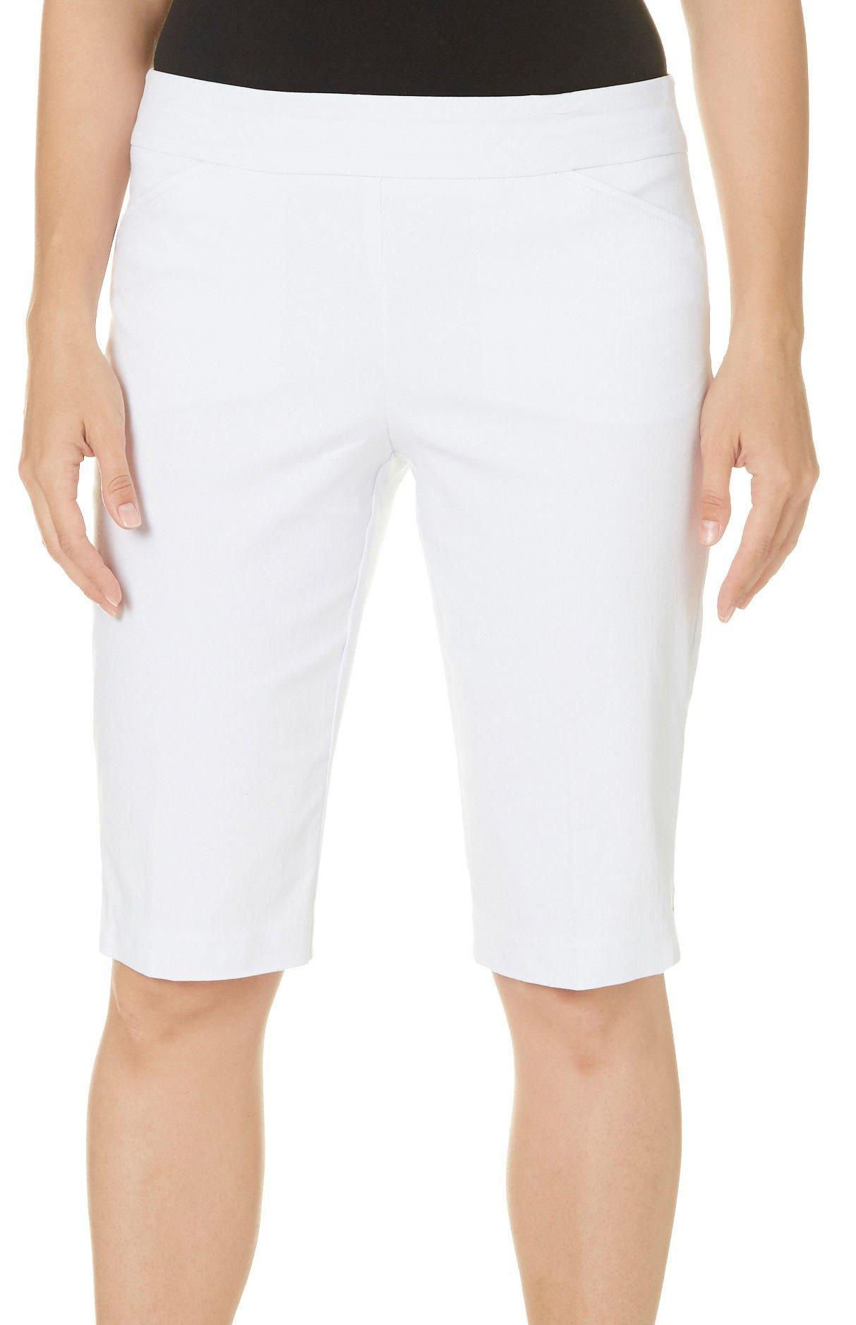 Womens 16'' Mid-Rise Knee Capris