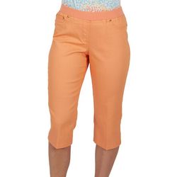 Hearts of Palm Womens Summertime Solid Capris