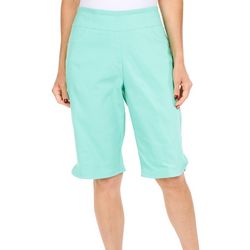Hearts of Palm Womens Solid Tech Stretch Skimmers
