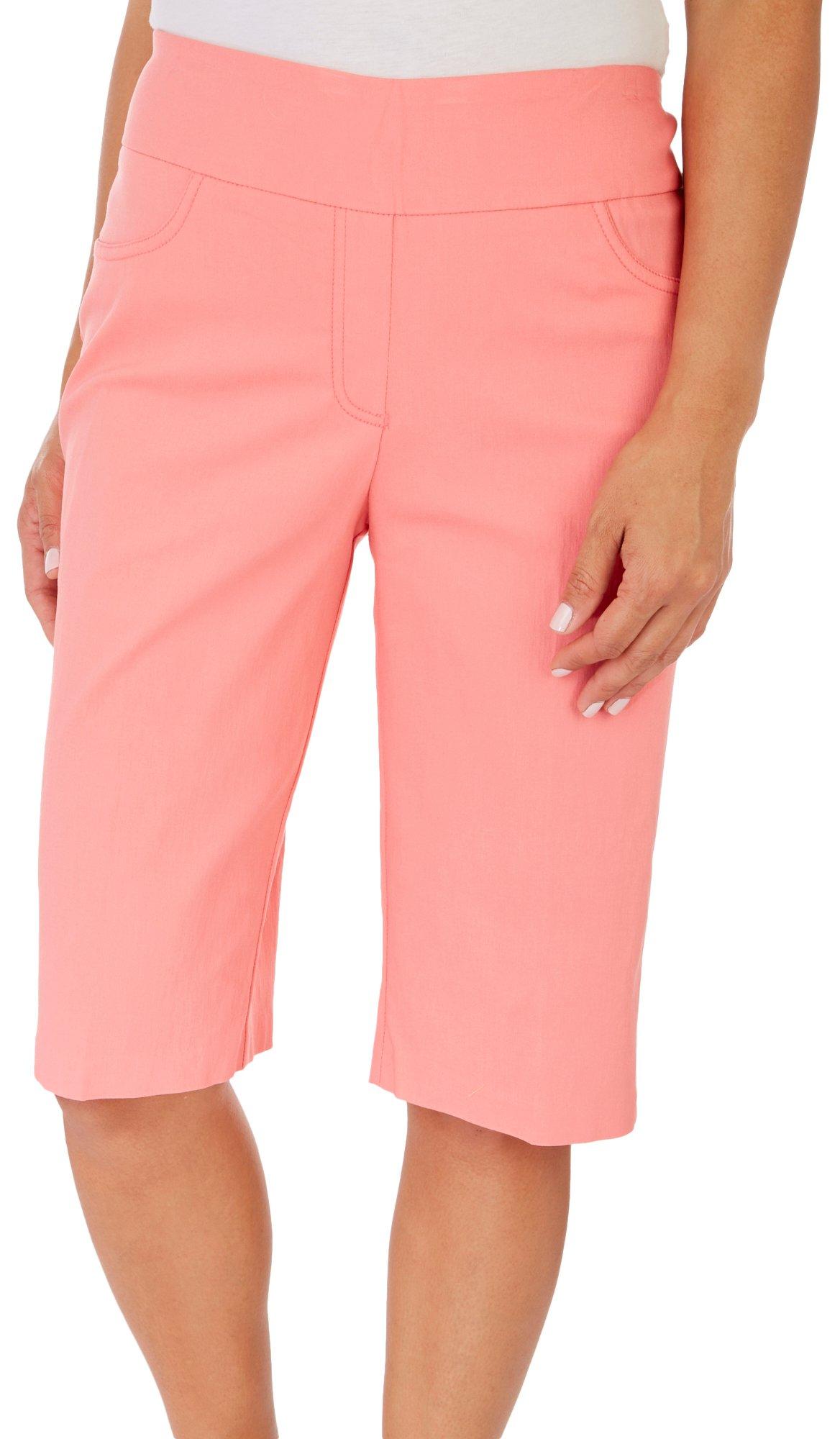 Hearts of Palm Womens 14'' Solid Tech Stretch Skimmers