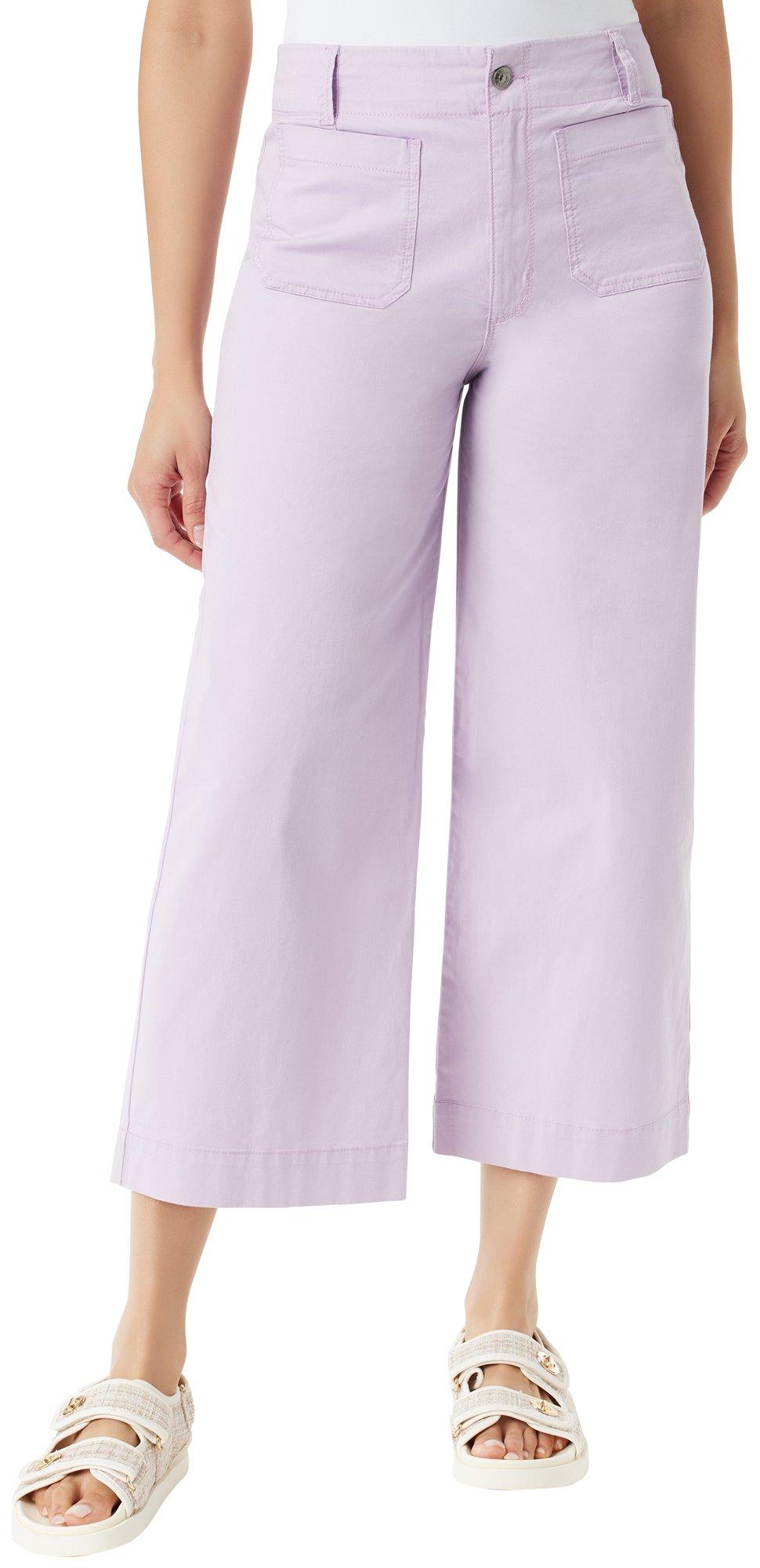 Gloria Vanderbilt Womens 26 in. Patch Pocket Cropped Pants