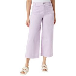 Womens 26 in. Patch Pocket Cropped Pants