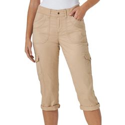 Lee Womens Solid Utility Capris