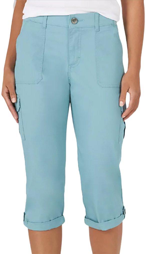 womens plus size cargo capris