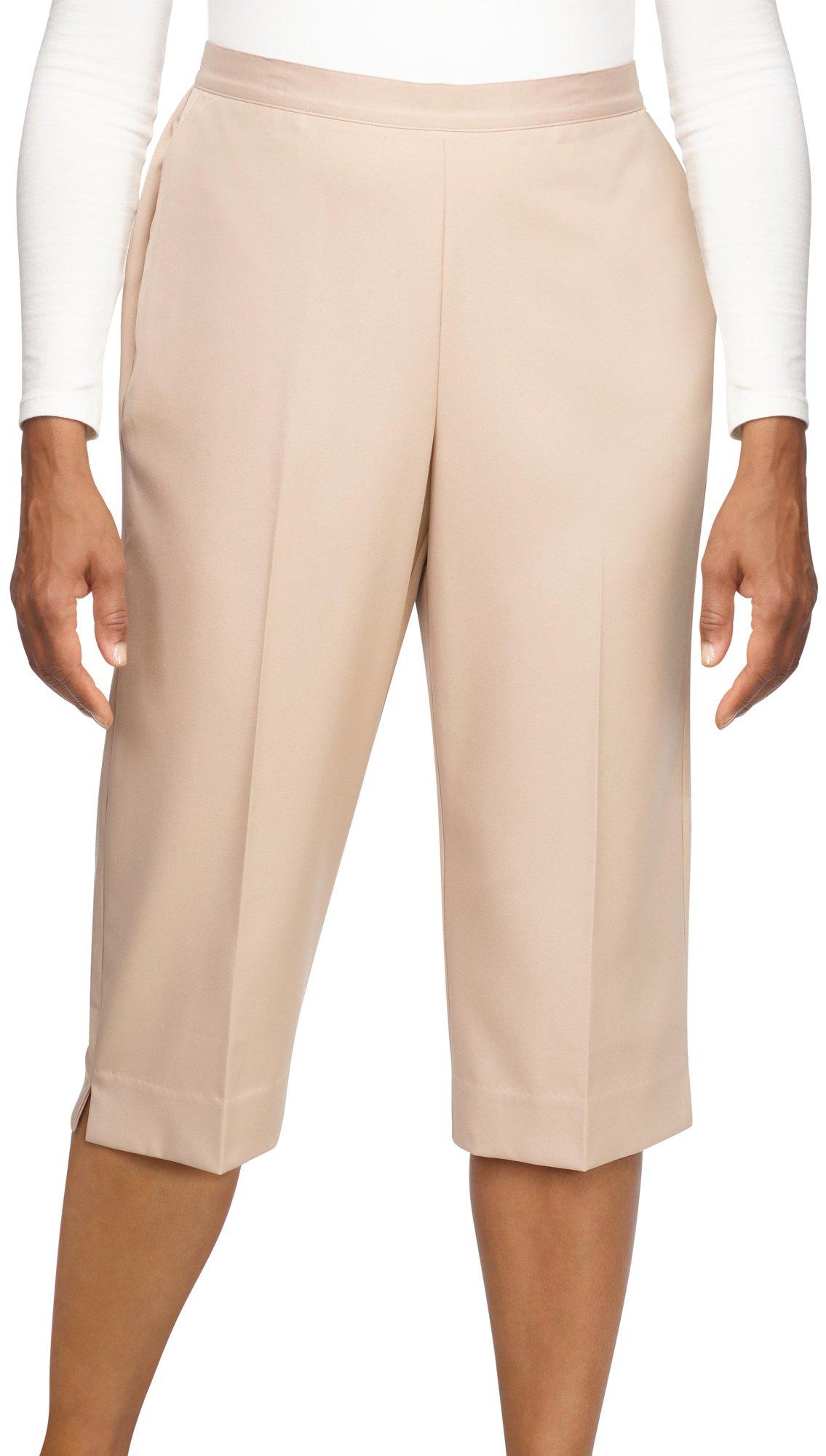 Alfred Dunner Womens Proportioned Capris