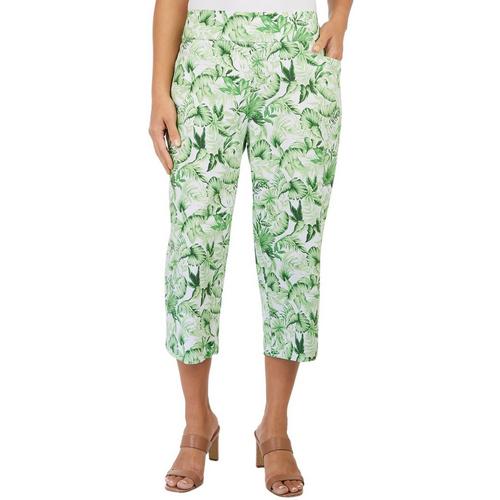 Coral Bay Womens 21 in. Tropical Garden Print