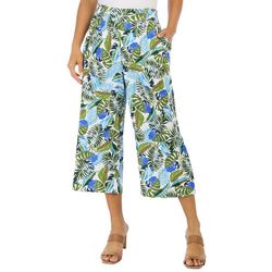 ISLAND COLLECTION Womens Pull On Capris
