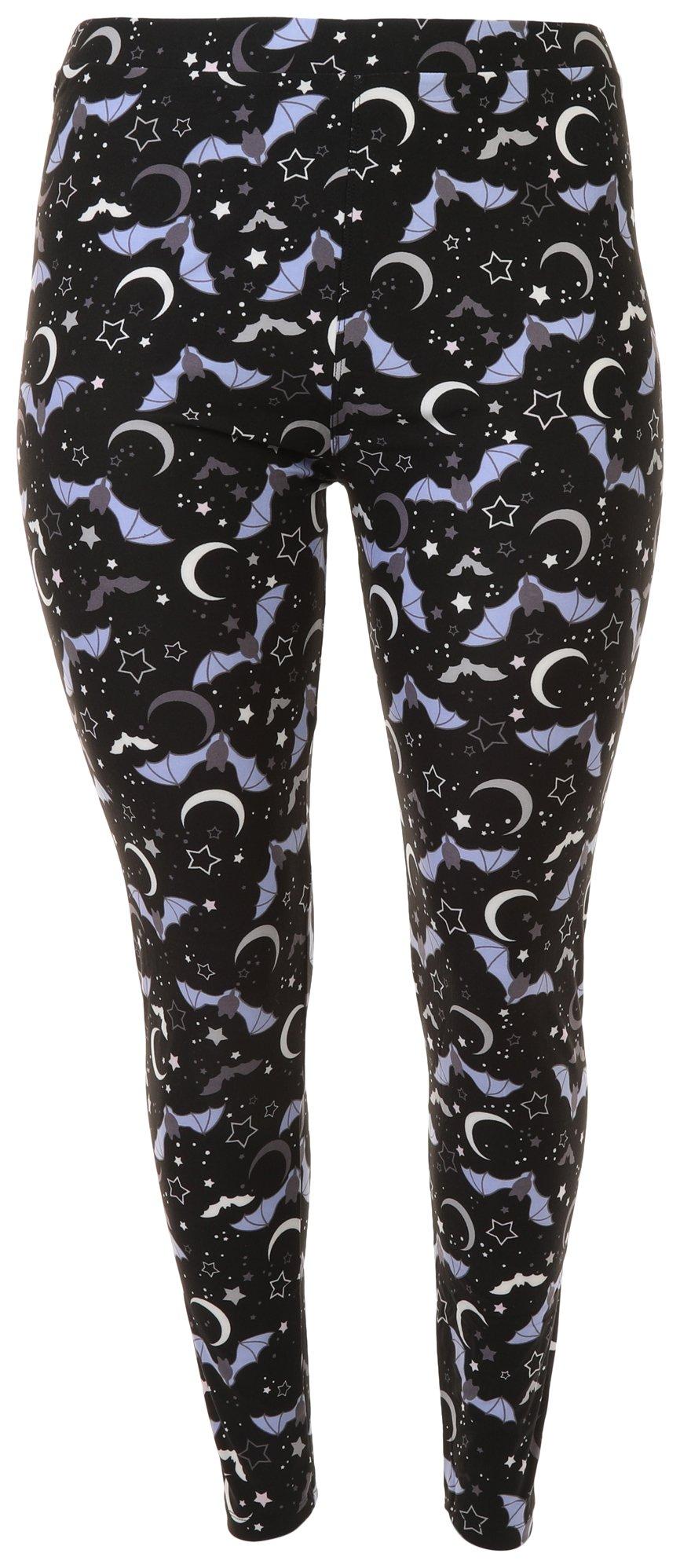 Womens Halloween Bat Leggings